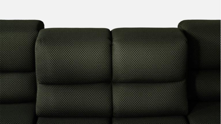 maxi modular corner sofa TEMPLE | Extra-wide version