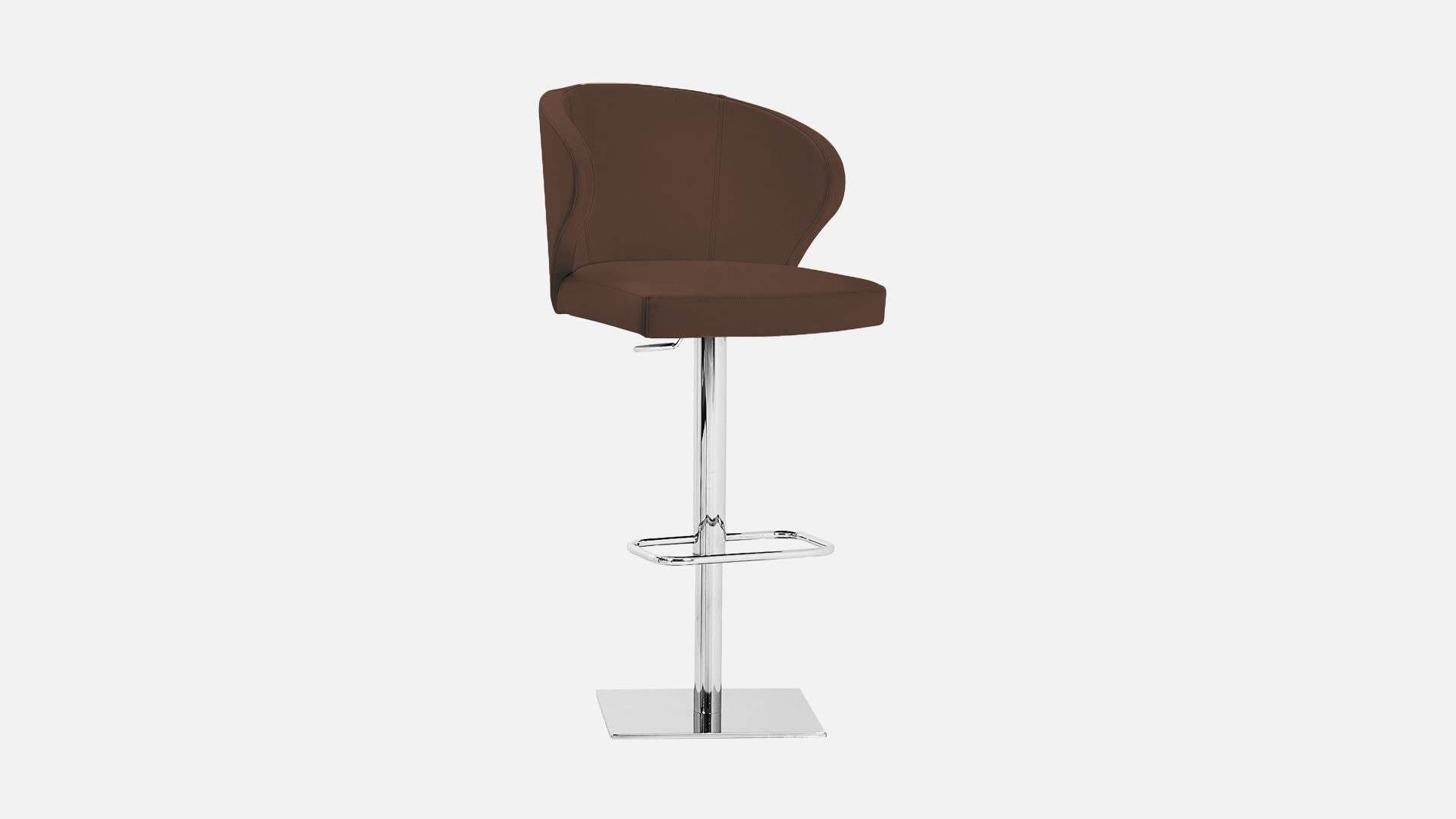 DORIS bar stool - Choice of colors, adjustable height and swivel base. Quality Italian manufacturing.