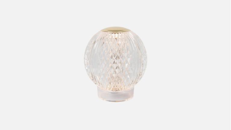 Table lamp CINTRA I Crystal pearl