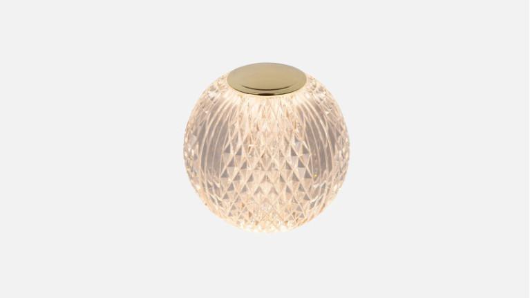 Table lamp CINTRA I Crystal pearl