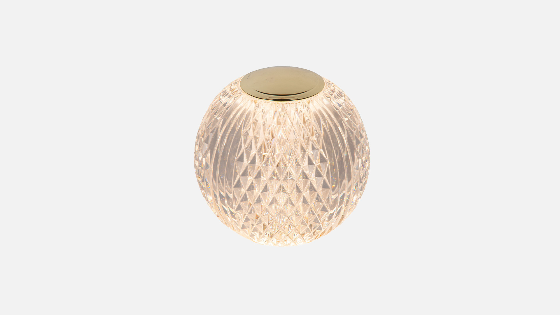 Table lamp CINTRA I Crystal pearl
