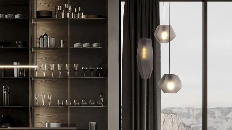 Suspension SILEX 3 | Raw and mineral form