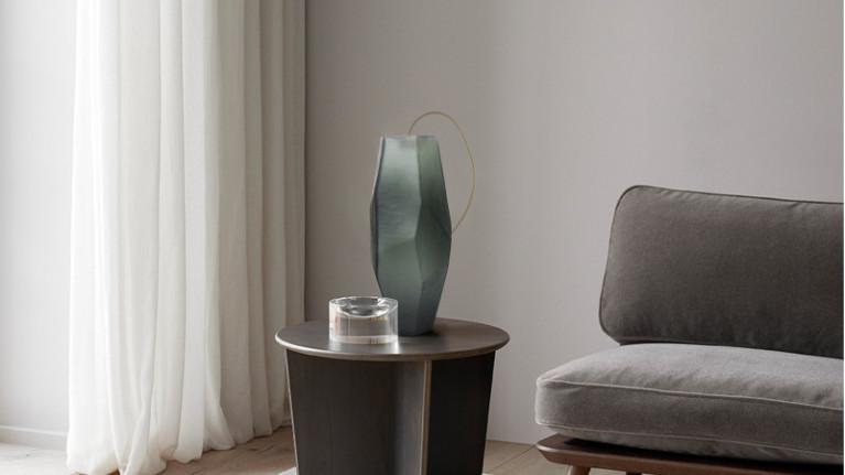 Table lamp SILEX | Raw, mineral form