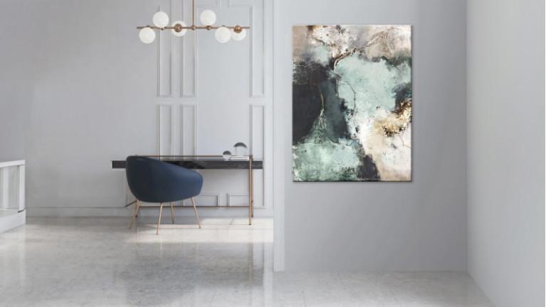 Painting FREJA GREAT GREEN | Danish painting