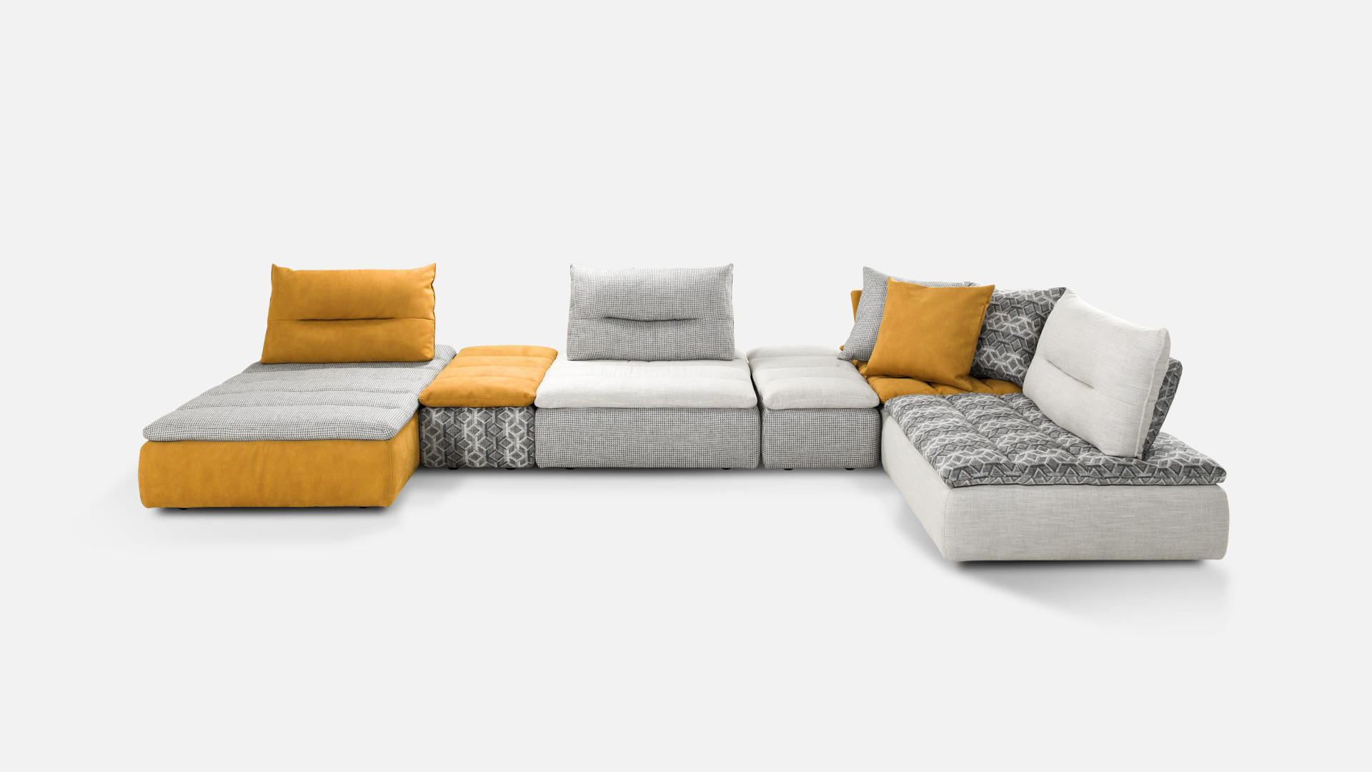 BYBLOS modular corner sofa | A high-end living room