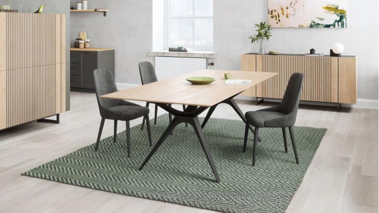 Extendable dining table PIANA | A top-of-the-range dining room