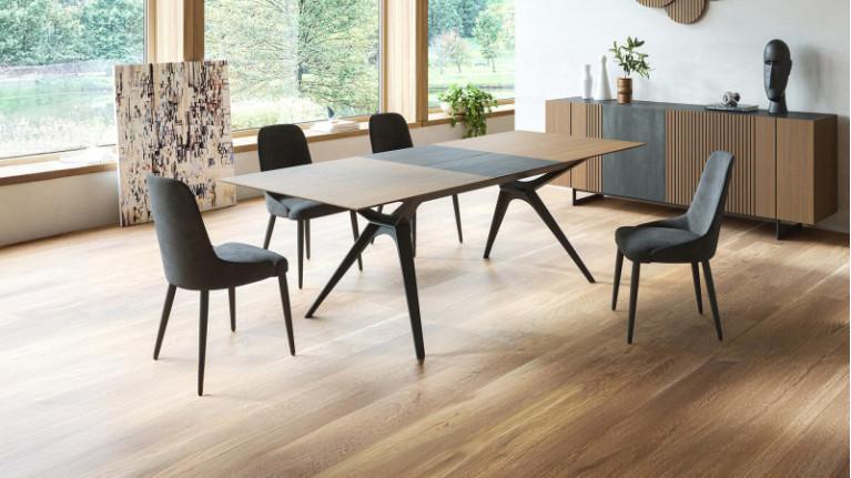 Extendable dining table PIANA | A top-of-the-range dining room