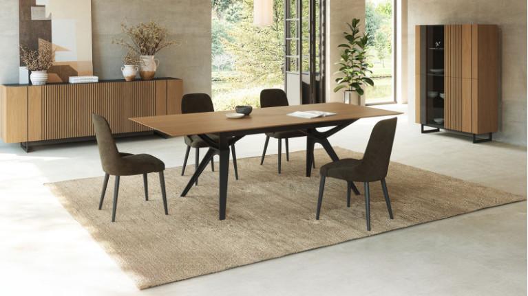 Extendable dining table PIANA | A top-of-the-range dining room