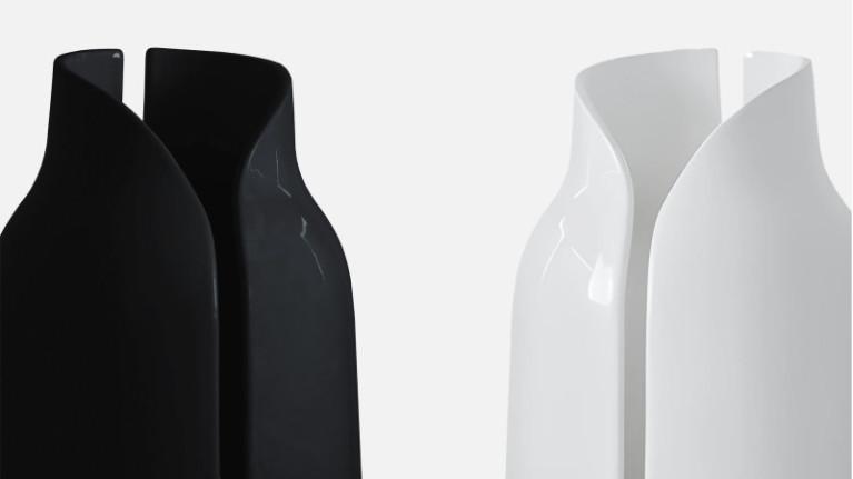 COL I floor lamp Mass and delicacy