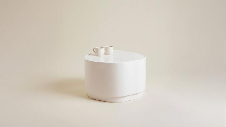 Coffee table ONDULATION | Céramique Artisanale Française