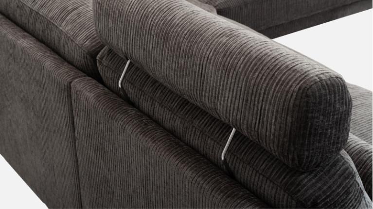 PANORAMA corner sofa | Ultra-configurable: style, comfort, volume