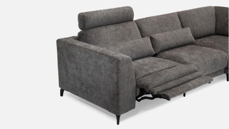 PANORAMA electric corner recliner sofa | Ultra-configurable
