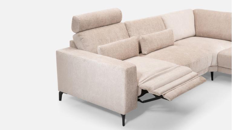 PANORAMA electric corner recliner sofa | Ultra-configurable