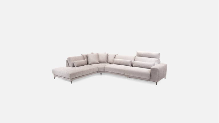 PANORAMA upright sofa | Ultra-configurable: style, comfort, volume