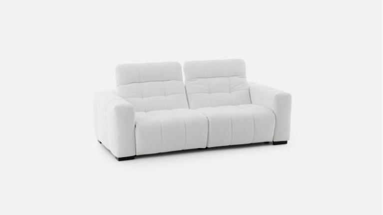 Fabric pouf, made of HR-quality foam, 100% modular, Beach