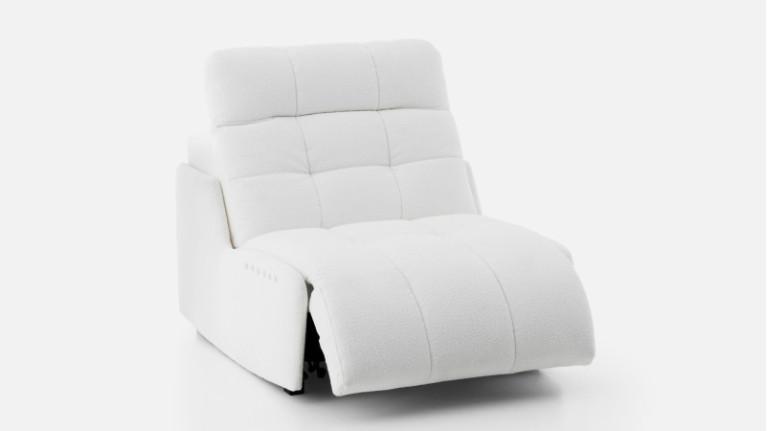 BEACH fabric fireside chair