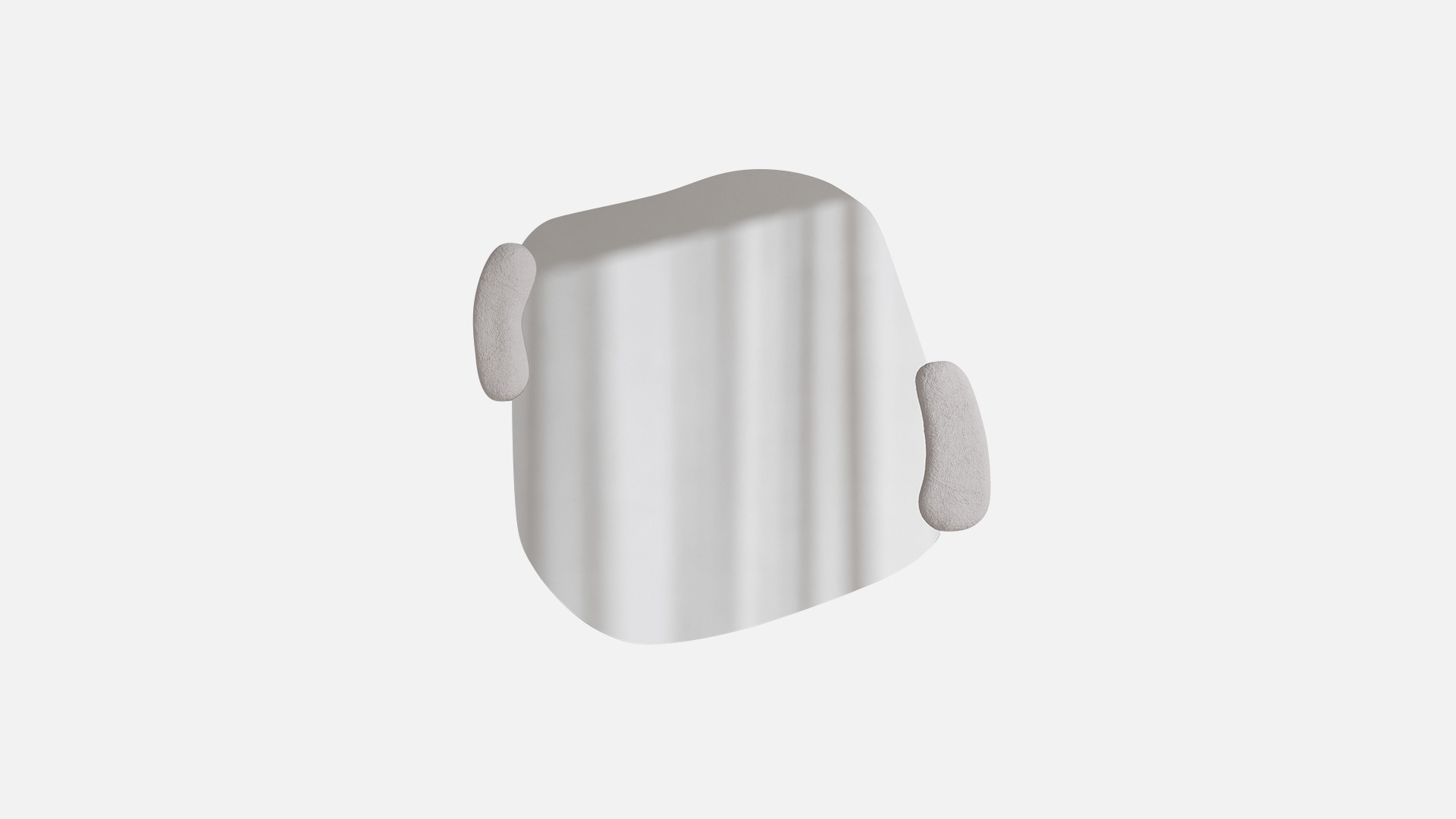 Mirror CALCO SQUARE | Relief & texture