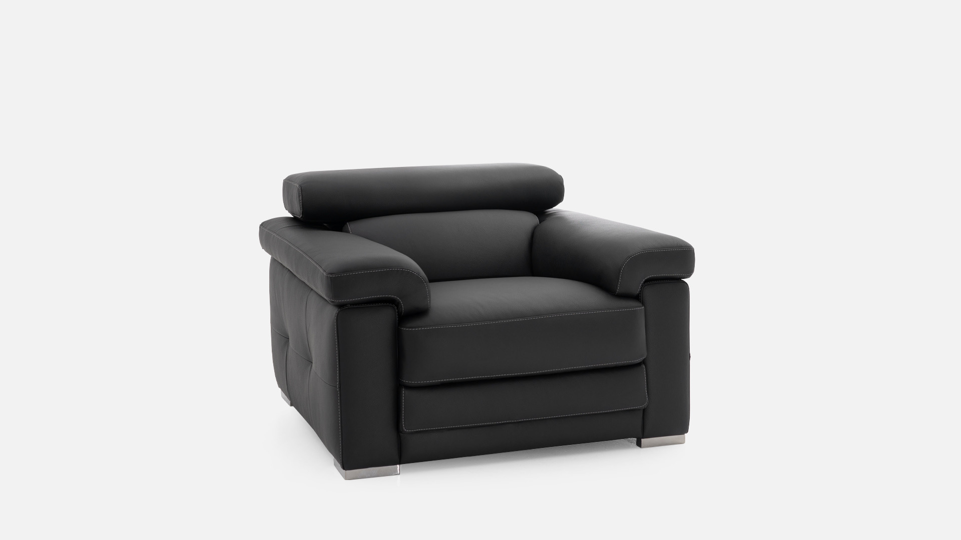 Fauteuil en cuir MONICA | Élégance intemporelle