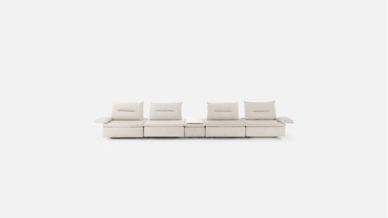 NEW BYBLOS fabric modular sofa | Sublime design
