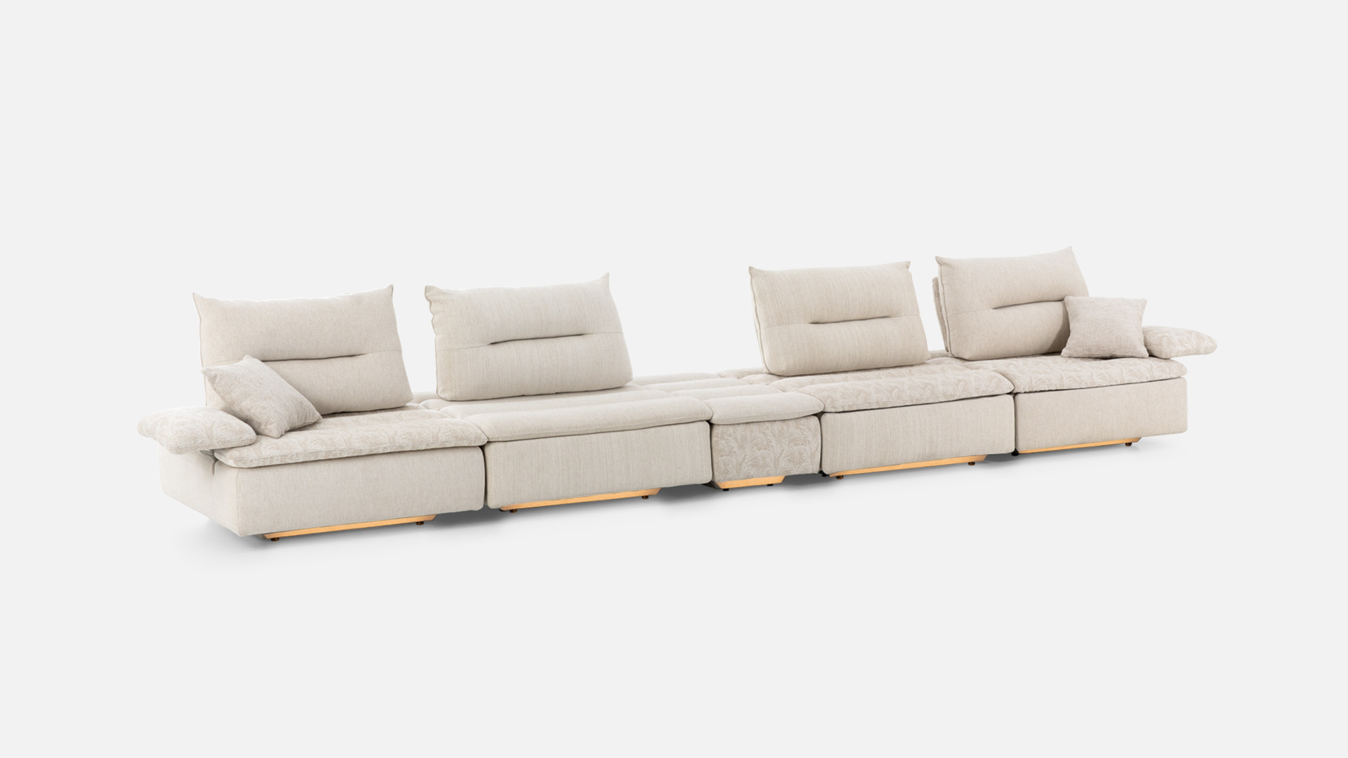 NEW BYBLOS fabric modular sofa | Sublime design