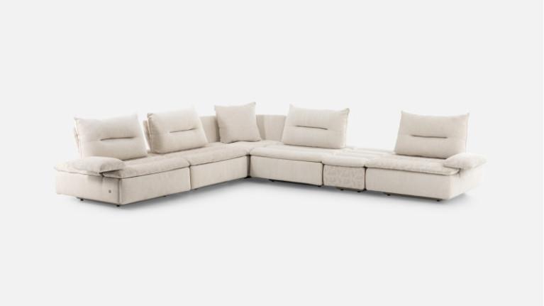 NEW BYBLOS modular corner sofa | Sublime design