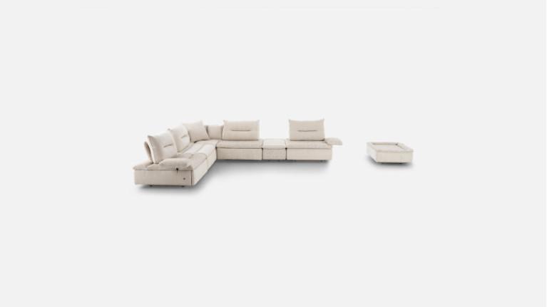 NEW BYBLOS modular corner sofa | Sublime design