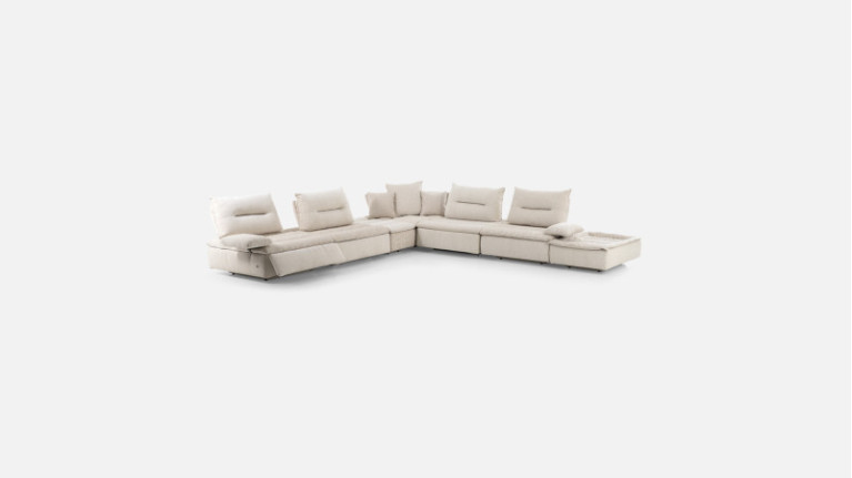 Chauffeuse big basculante relaxation électrique BYBLOS | Salon design