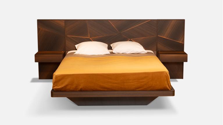 ECLIPSE bed set with adjoining bedside cabinets | Design room