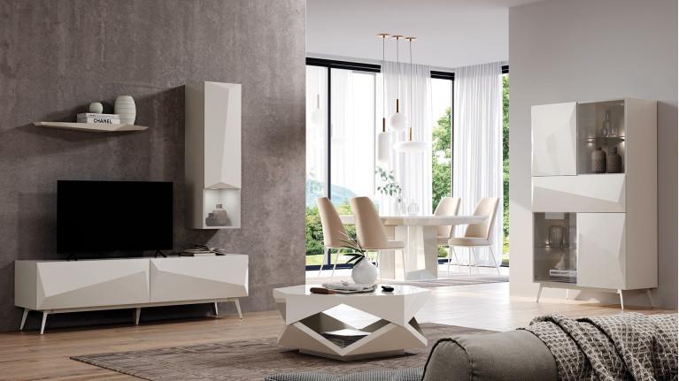 ORIGAMI square extendable dining table | Minimalist design