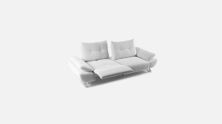 LEVEL 3D fabric recliner sofa | A space of softness