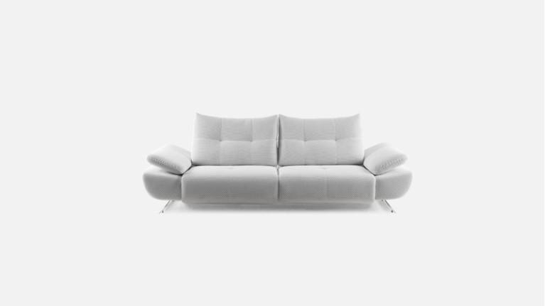 LEVEL 3D fabric recliner sofa | A space of softness