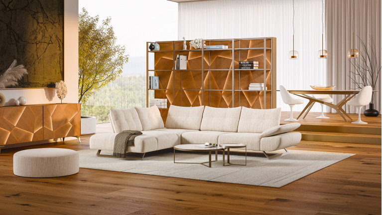 LEVEL recliner sofa | A space of softness