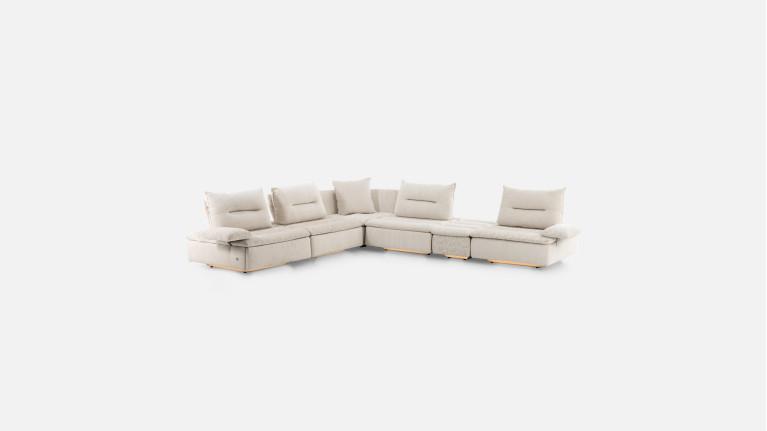 NEW BYBLOS modular corner sofa | Sublime design