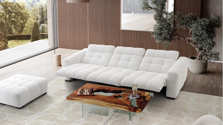 Electric maxi recliner sofa BEACH | 100% modular