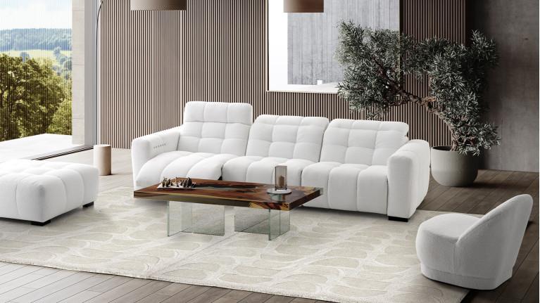 Electric maxi recliner sofa BEACH | 100% modular