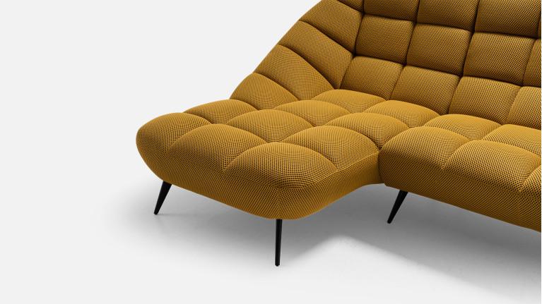 DIAMANT corner sofa | A refined, vintage interior