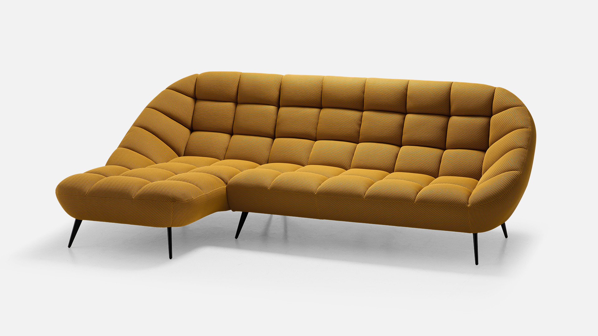 DIAMANT corner sofa | A refined, vintage interior