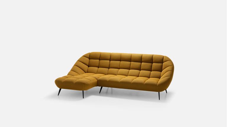 DIAMANT corner sofa | A refined, vintage interior