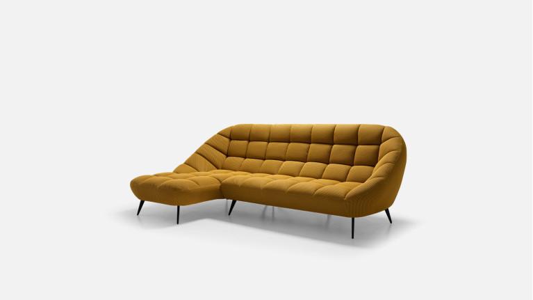 DIAMANT corner sofa | A refined, vintage interior
