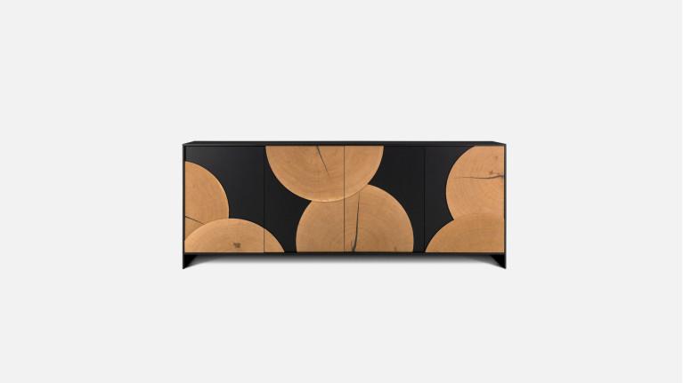 EQUINOXE | ODE À LA NATURE ET À LA LUMIÈRE 4-door sideboard