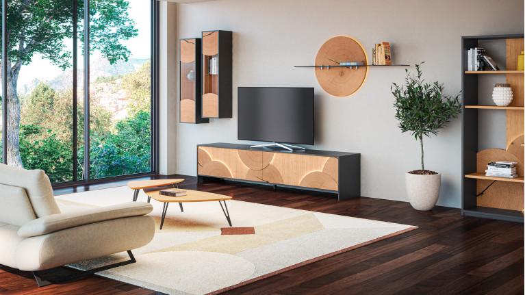 EQUINOXE TV stand | Put nature on your program