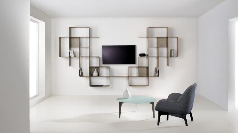 MONDRIAN Collection Bookcase | Custom-made and design bookcase