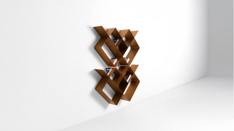 MONDRIAN Collection Bookcase | Custom-made and design bookcase