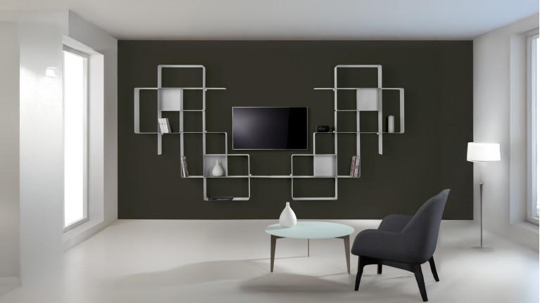 MONDRIAN Collection Bookcase | Custom-made and design bookcase