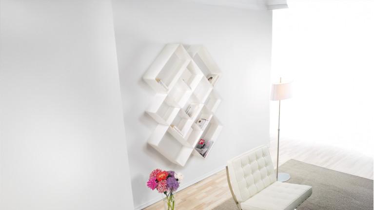 MONDRIAN Collection Bookcase | Custom-made and design bookcase