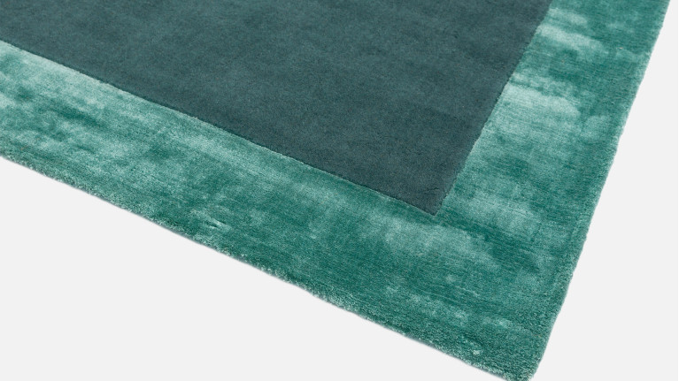 Rugs ASCOT AQUA BLUE | Hand-woven