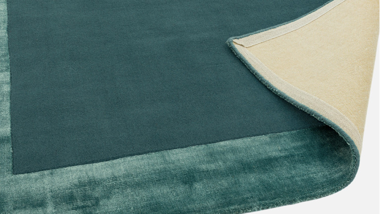 Rugs ASCOT AQUA BLUE | Hand-woven