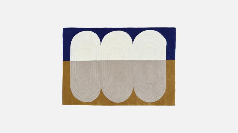 SAFFRON WAVES rug| 100% New Zealand wool