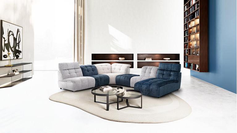 SAFRAN modular electric corner sofa