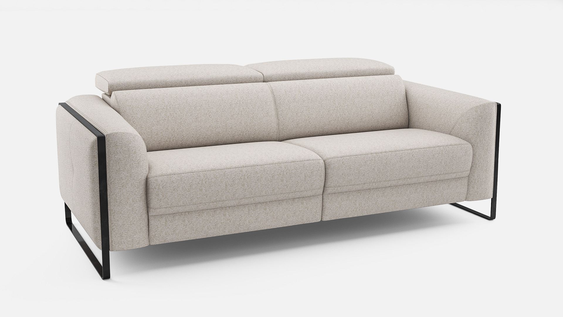 3-seater sofa BRADLEY | Maximum well-being